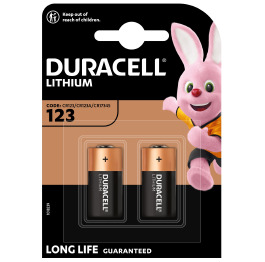 .Батарейка 'DURACELL' DL 123 2шт