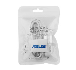 АЗУ microUSB Asus (2in1) +USB біле