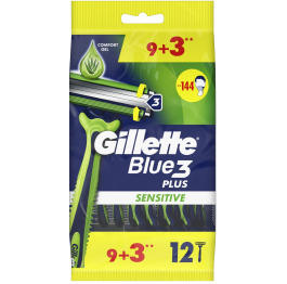 GILLETTE BLUE 3 SENSETIVE 12шт (20)