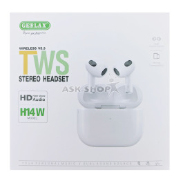 Bluetooth Air Pods Gerlax H14W біл