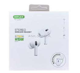 Bluetooth Air Pods Gerlax H15W белые