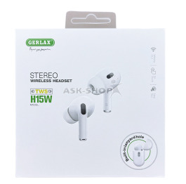 Bluetooth Air Pods Gerlax H15W белые