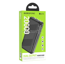 Power bank 20000mA Borofone BJ27A чорний