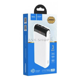 Power bank 20000mA Hoco J59A білий
