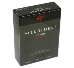 (Ch) 'Кошелек' Men ALLUREMENT Homme Sport 20ml
