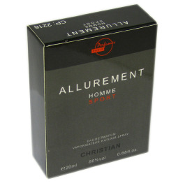 (Ch) 'Кошелек' Men ALLUREMENT Homme Sport 20ml