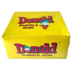 Жув гум 'DONALD' Жовта 100шт (20)