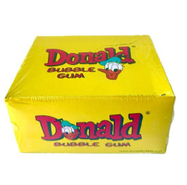 Жув гум 'DONALD' Жовта 100шт (20)