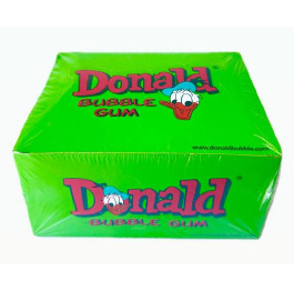 Жув гум 'DONALD' Зелена 100шт (20)