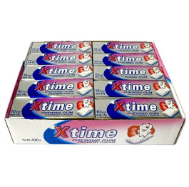 Жув гум 'X-Time' Полуниця (30шт*20)