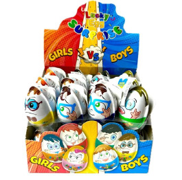 .Яйце пл EGG Choco boy/girls (24шт*12)