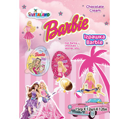 Яйце пл 'Barbie' 15г (12шт*12) ШТ