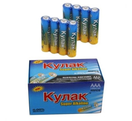 .Батарейка 'Кулак' Alkaline R3 (40шт*25)