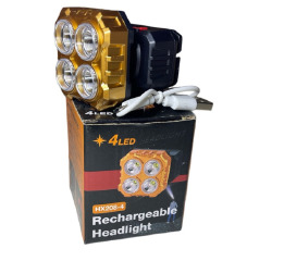 Ліхтарик №МХ-208-4 на голову с USB