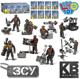 Конструктор KB 1129 військ.,від 31дет,16шт