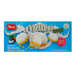 Десерт 'Mindy Mallow' кокос 100г (18)