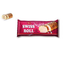 Рулет 'Mindy Swiss Roll' полуниця 250г (12)