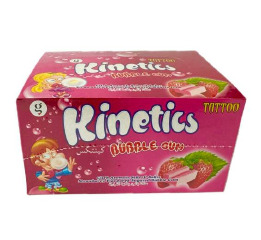 .Жув гум KINETICS Полуниця 100шт (10)