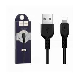 Кабель 3 м iPhone Hoco X20 чор
