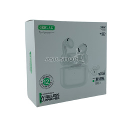 Bluetooth Air Pods Gerlax H16W біл