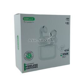 Bluetooth Air Pods Gerlax H16W біл