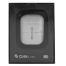 Bluetooth Air Pods Q8L 5.0 touch білі
