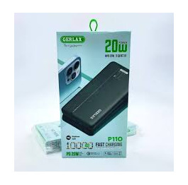 Power bank 10000mA Gerlax P11O чорний