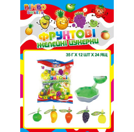 Желе 'Фрукти' 35г 12шт (24)