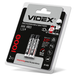 .Аккум 'Videx' R3 1000 mAh 2шт