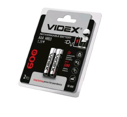 .Аккум 'Videx' R3  600 mAh 2шт