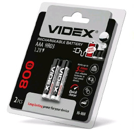 .Аккум 'Videx' R3  800 mAh 2шт