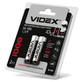 .Аккум 'Videx' R6 1000 mAh 2шт