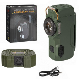 Запальничка-ліхтар D50-1 GREEN