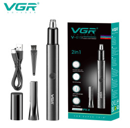 Тример VGR 2в1 V-615, (для носа и волосся)