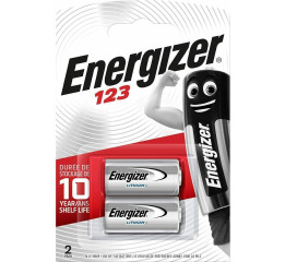 .Батарейка 'Energizer' 123 2шт