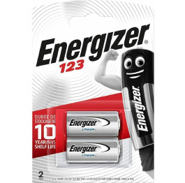 .Батарейка 'Energizer' 123 2шт