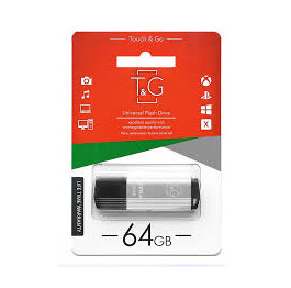 USB 64GB 2.0 T&G 121 Vega series серебряная