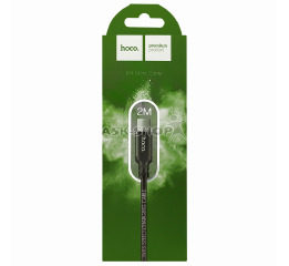 Кабель microUSB Hoco X14 ткан чор 2м (33)
