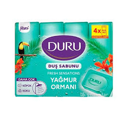 Duru fresh sens свіжість джунглів 4*150г