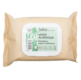Туал папір вологий Luba ECO Family Алое 50шт
