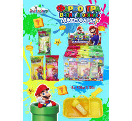 Льодяник+фарба 'Super Mario' 8г (30шт*12)