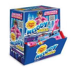 .CHUPA CHUPS MELODY POPS 15г (20шт*20)