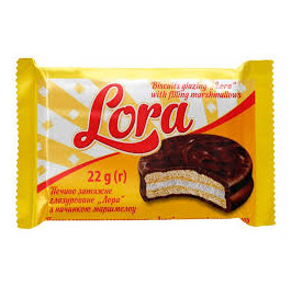 Печиво затяжне 'Lora' зефір 22г