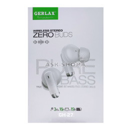 Bluetooth Air Pods Gerlax GH-27 BT5.3 білі