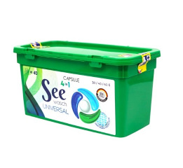 Капсули See Wash 4в1 40шт