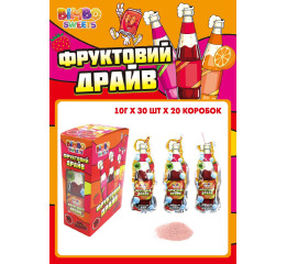Драже 'Фруктовий ДРАЙВ' 10г (30шт*20)