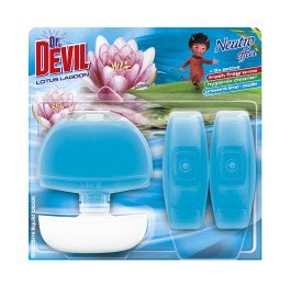 Dr.DEVIL 3in1 WC liquid block 3*55 Lotus Lagoon(12)