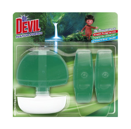 Dr.DEVIL 3in1 WC liquid block 3*55 Natur Fresh(12)