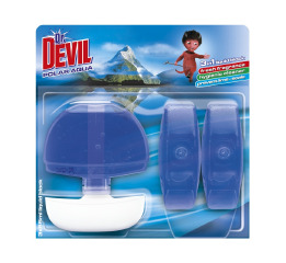 Dr.DEVIL 3in1 WC liquid block 3*55 Polar Aqua(12)