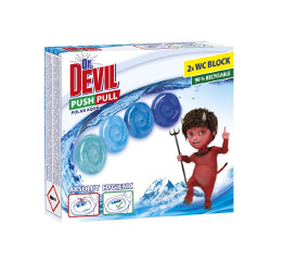 Dr.Devil WC PUSH PULL GEL (2*20г) Polar Aqua
